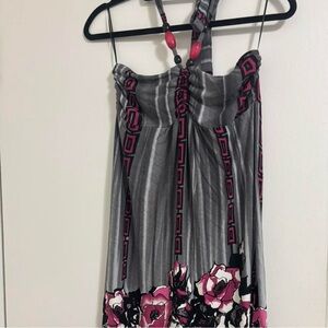 VENUS Gray and Pink Dress